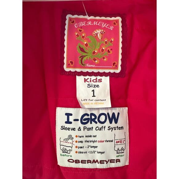 Obermeyer Preschool Insulated Snow Suit ( I-Grow Sleeve And Pant Cuffs) - Picture 6 of 11